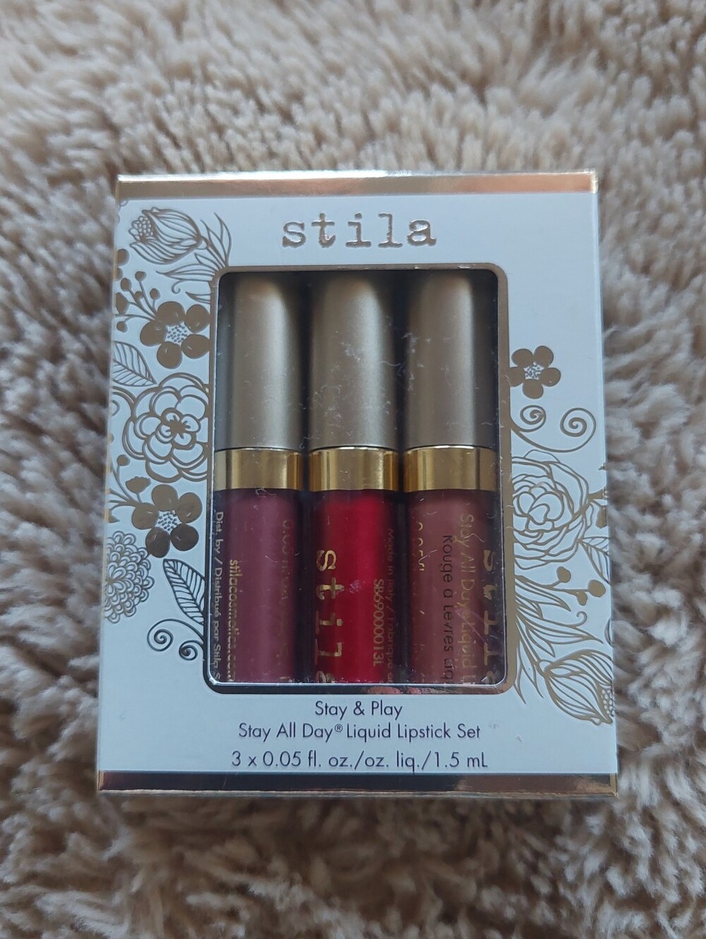 Stila Stay All Day Mini Liquid Lipstick Trio Set - Stay & Play